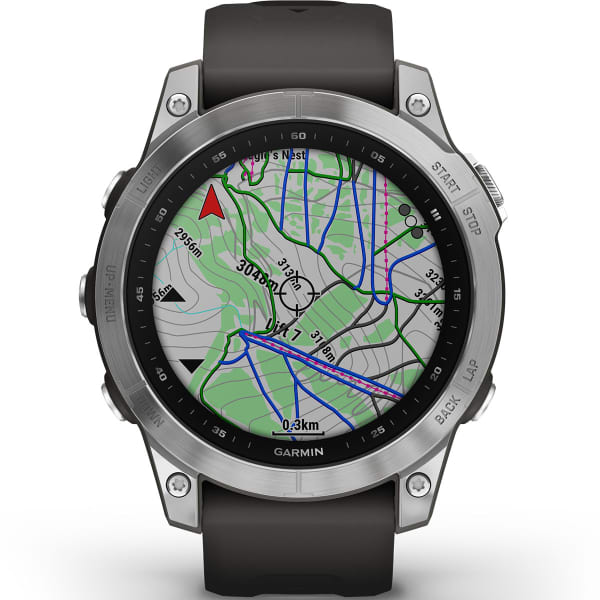 Montre cardio GPS GARMIN FENIX 7 SILVER