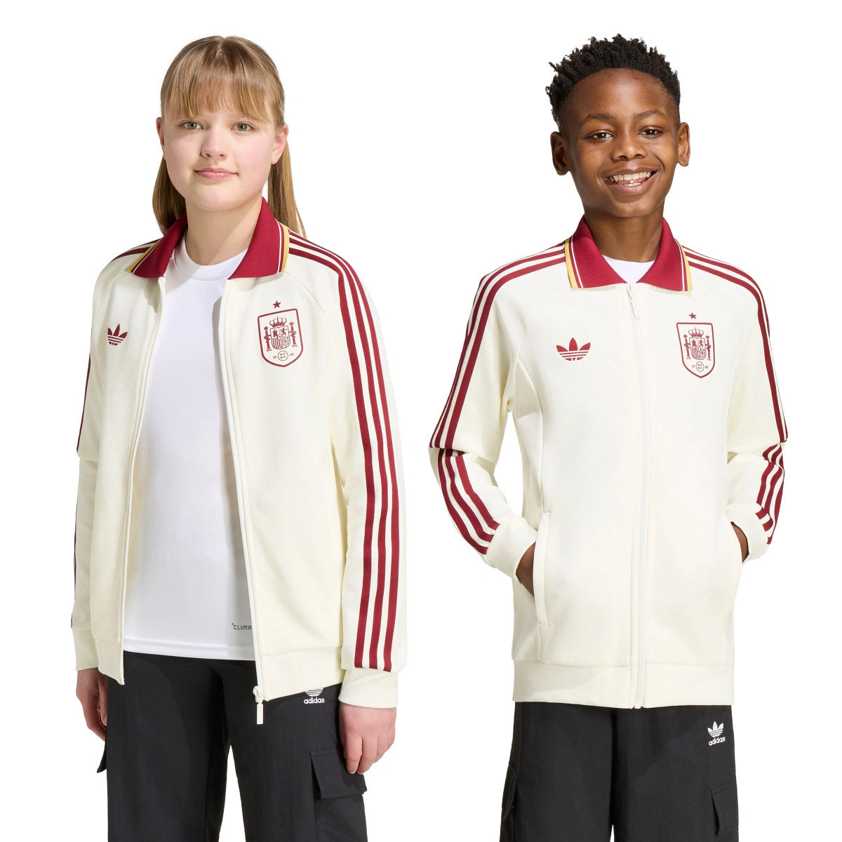 Casaco adidas Espanha Pre-Match Away Mundial 2026 Criança