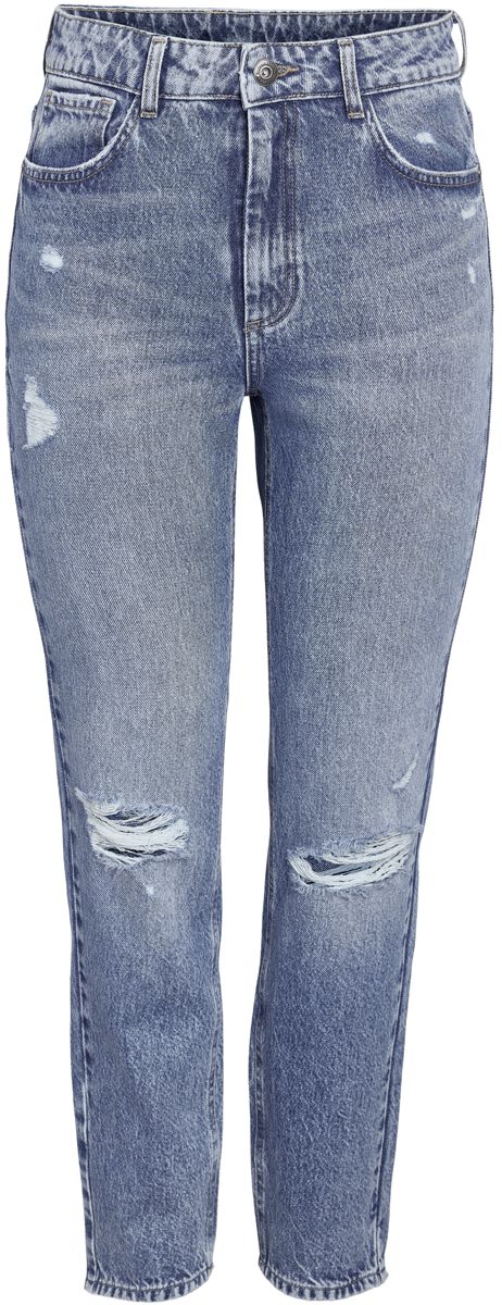 NMMoni HW ST ank dest RGD A7375 MB S - Jean Court Taille Haute | Noisy May Jean