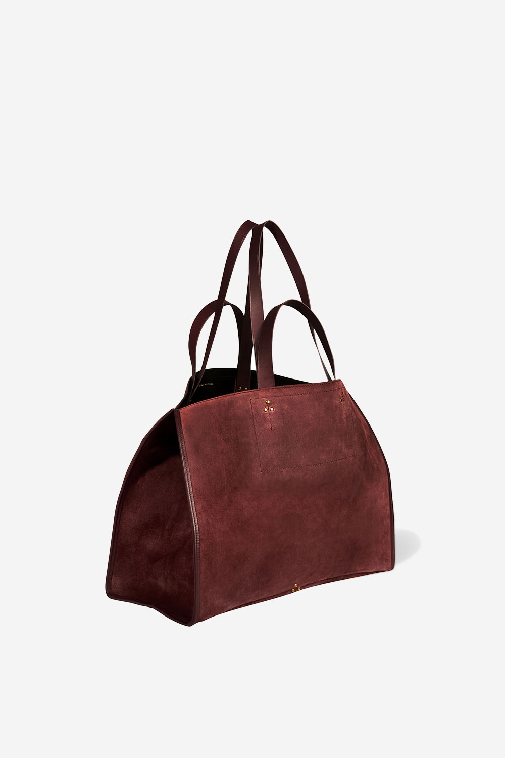 Leon L suede shoulder bag
