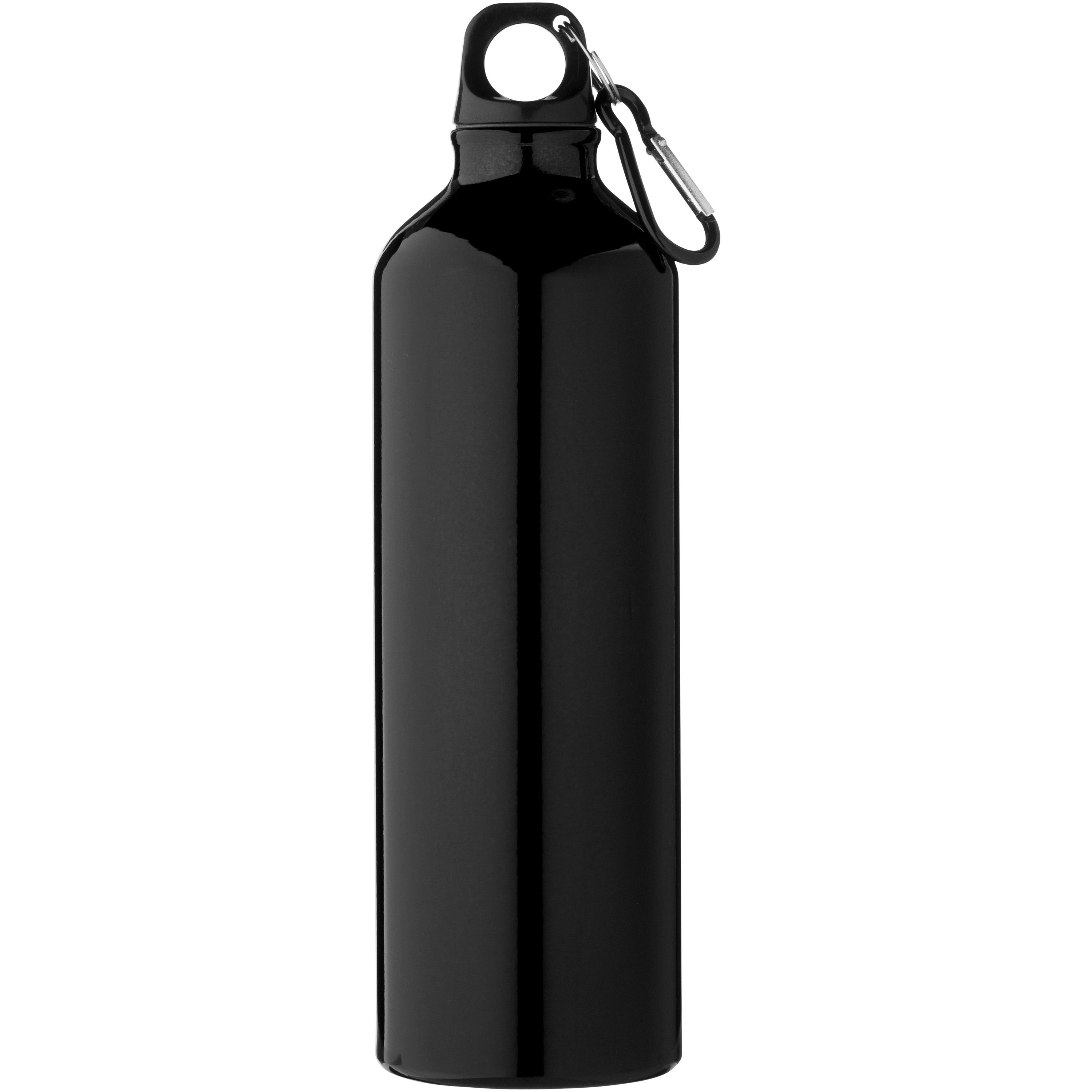 EgotierPro 100739 - Gourde Écologique Aluminium Recyclé 770 ml avec Mousqueton