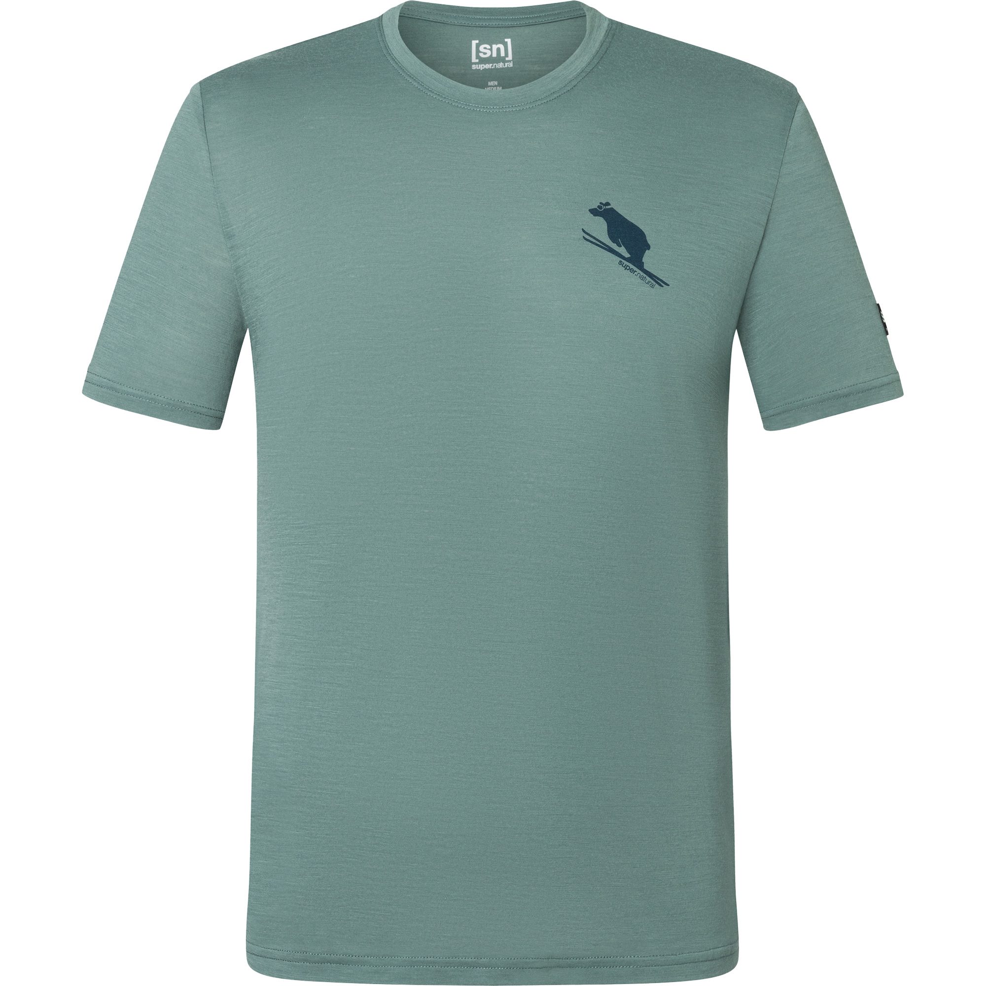 super.natural Little Flear T-Shirt Herren balsam green