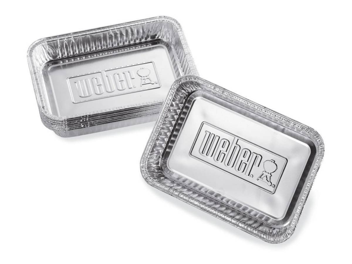 Weber kleine lekbakjes - 10 stuks