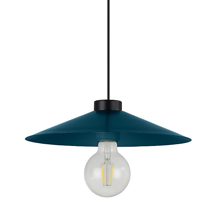 Suspension Zanbar GoodHome IP20 E27 bleu