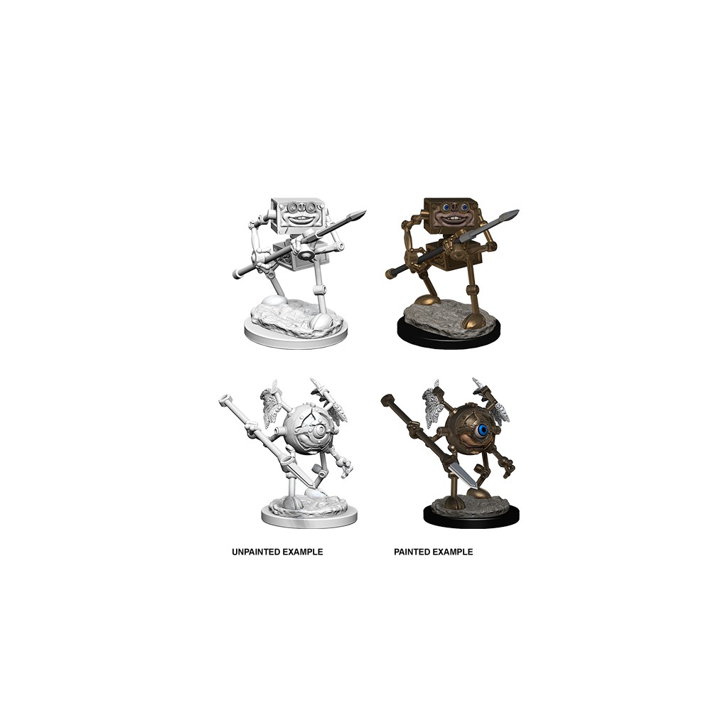 D&D Nolzur's Marvelous Unpainted Miniatures: Monodrone & Duodrone
