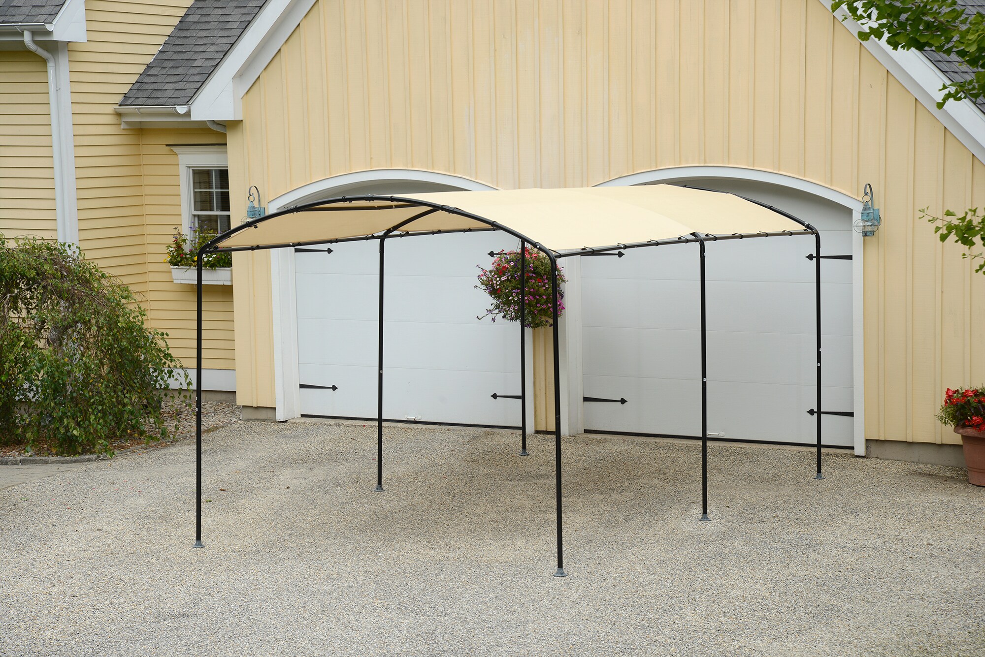 ShelterLogic Folien Carport Garage sand 490x270x240 cm