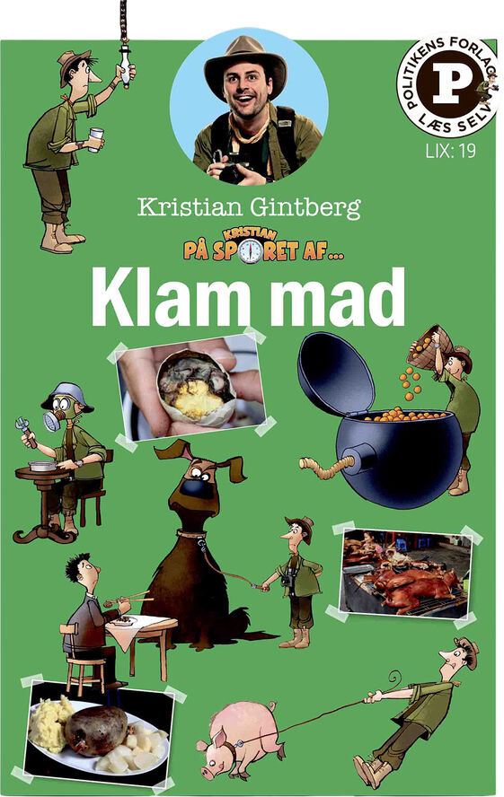 Bøger På sporet af klam mad - Læs selv-serie