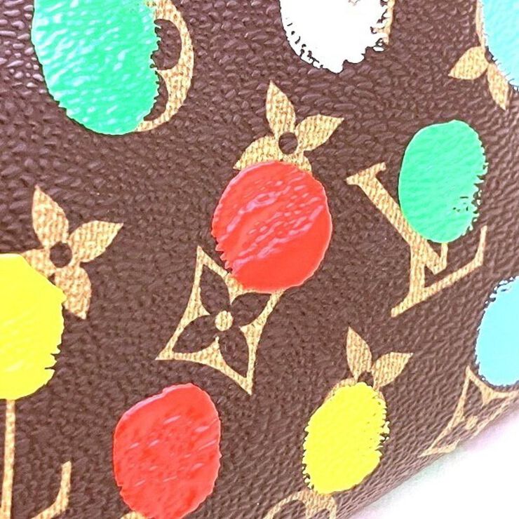 Louis Vuitton Vintage Louis Vuitton Cosmetic Pouch Brown