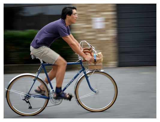 Panier VéloOrange Six Pack Argent