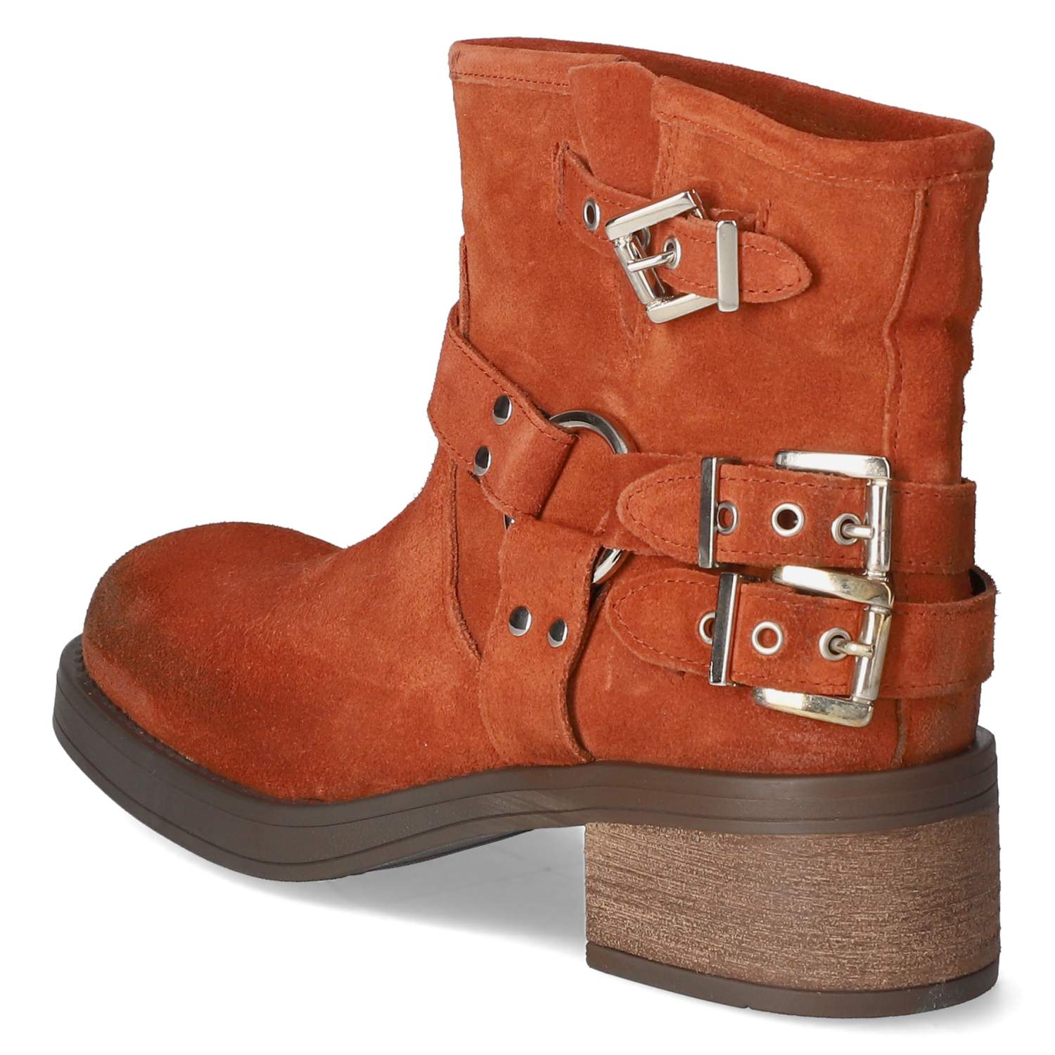 LAZAMANI Bikerboots - rust