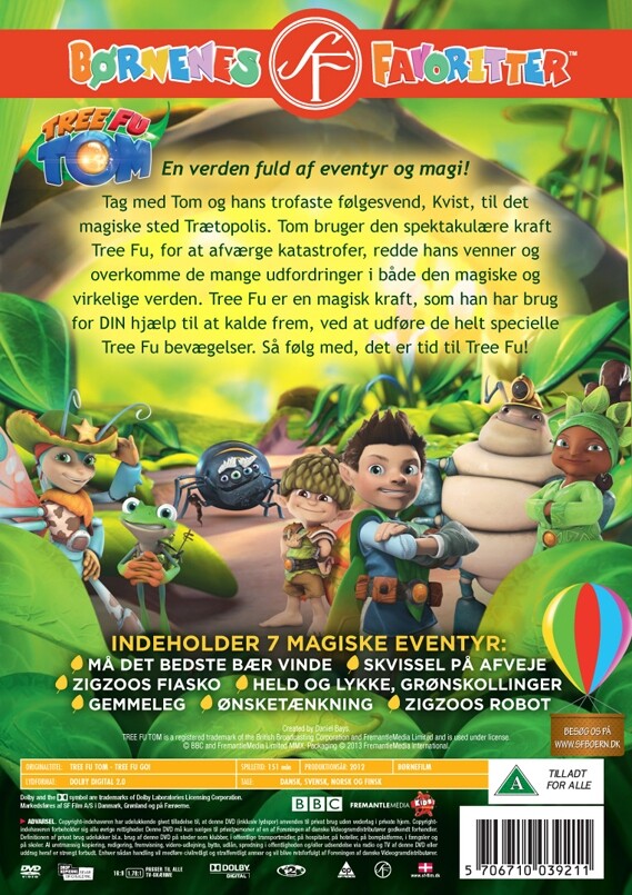 Tree Fu Tom 1 - Tree Fu Nu! - DVD