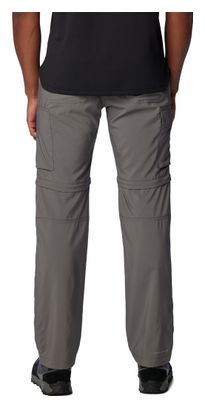 Pantalon Convertible Columbia Silver Ridge Utility Gris