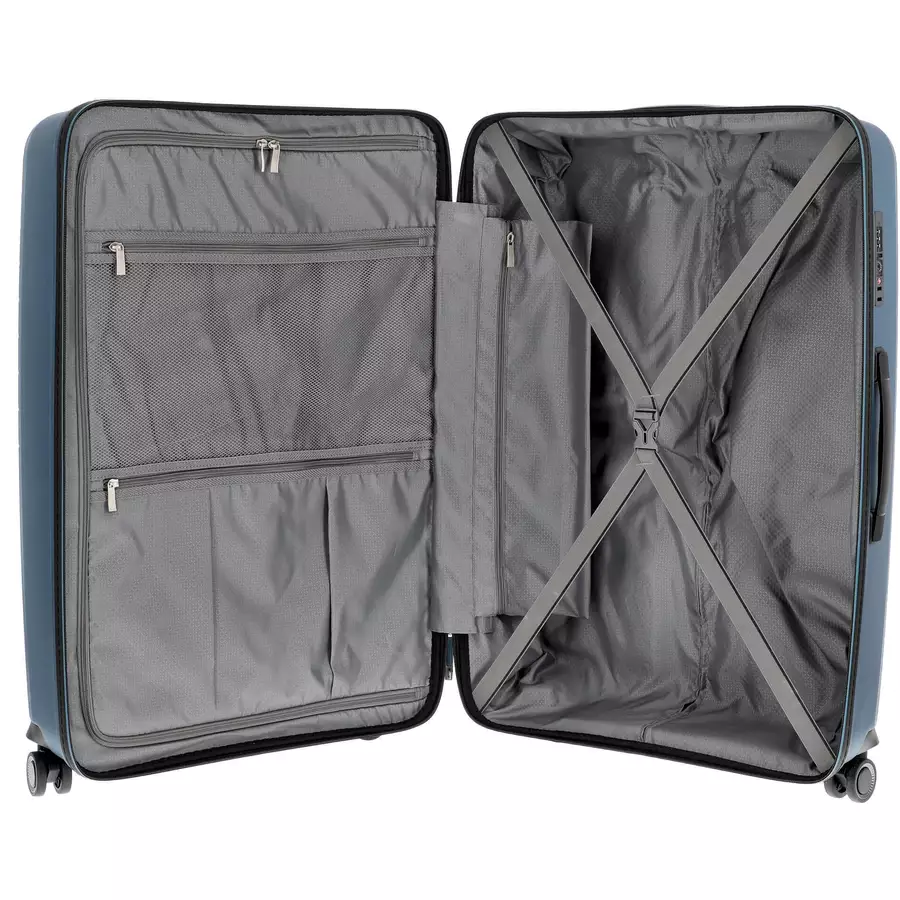 Somko Wave - 4-Rollen-Trolley L 77 cm petrol