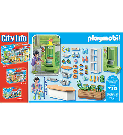 Playmobil City Life - Schulkiosk - 71333 - 58 Teile