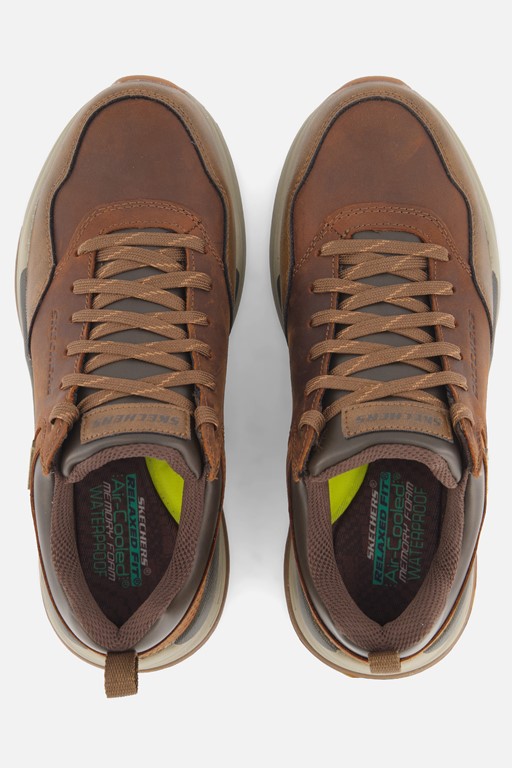 Skechers Relaxed Fit Benago-Hombre Sneakers bruin