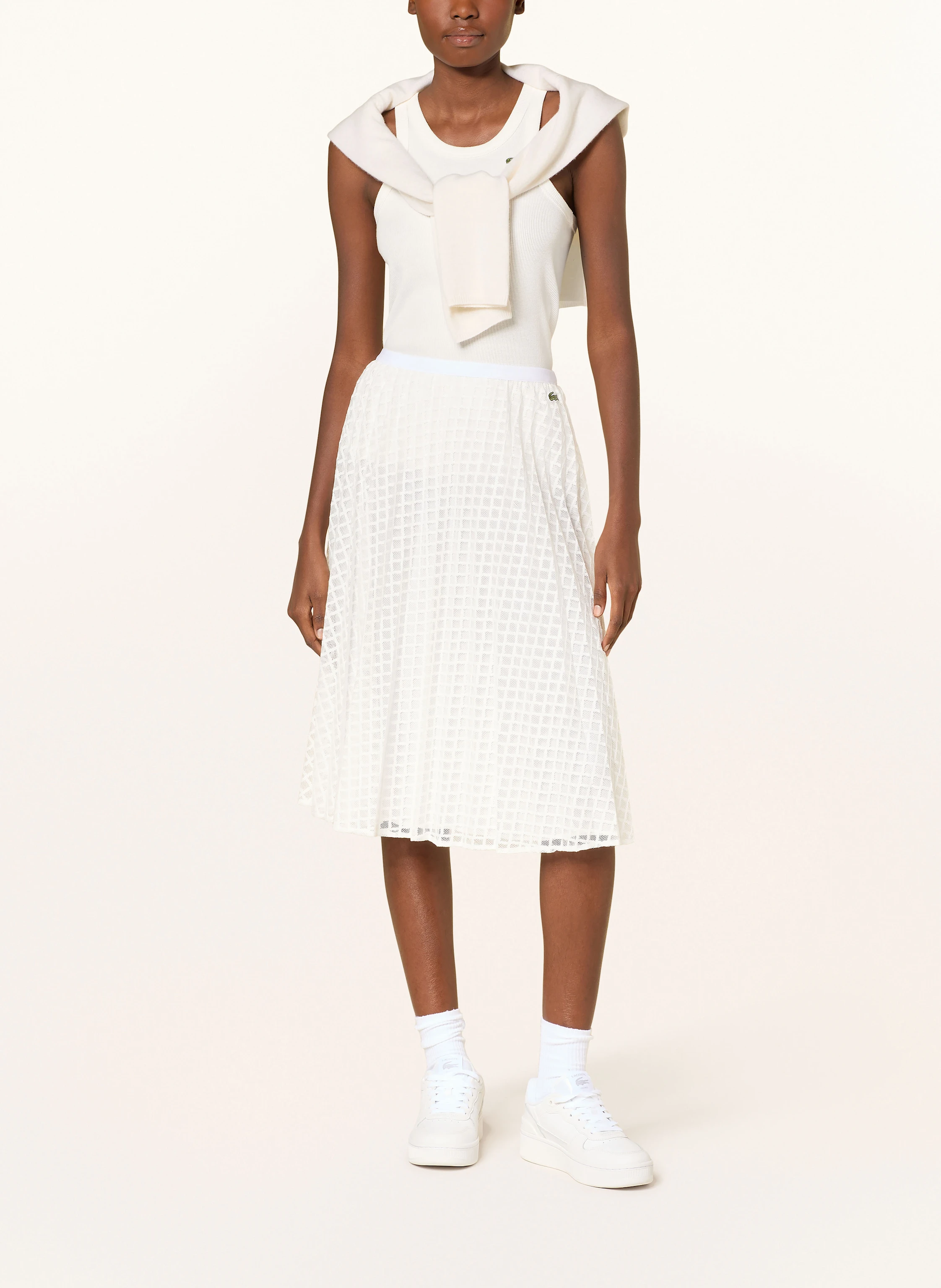 LACOSTE Faltenrock