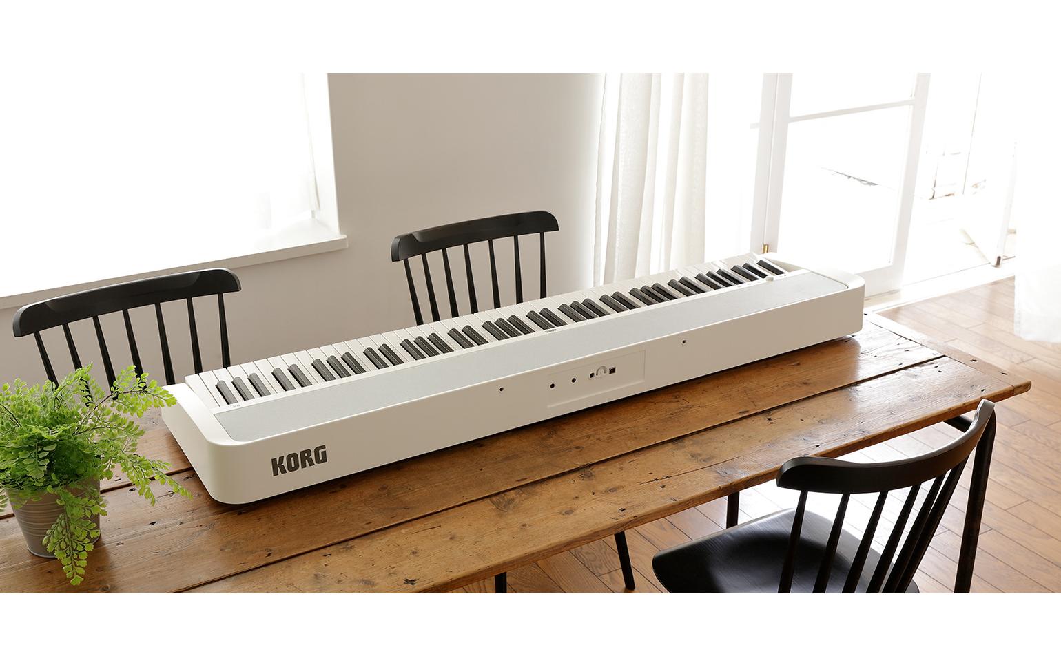 E-Piano B2 Weiss<br>Mit praktischen Features extra für Einsteiger