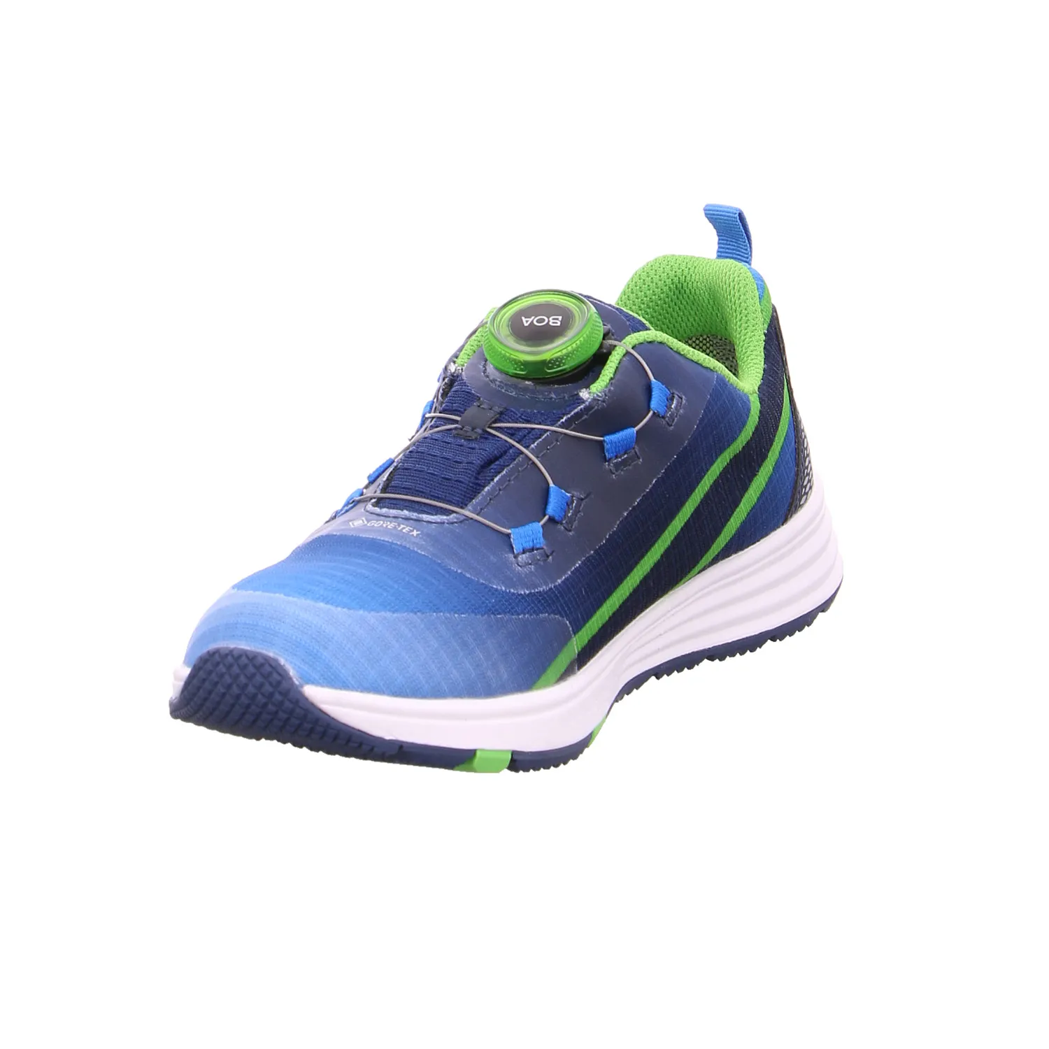 VADO Jungen-Halbschuh Binder Blau Textil  Sneaker Outdoor