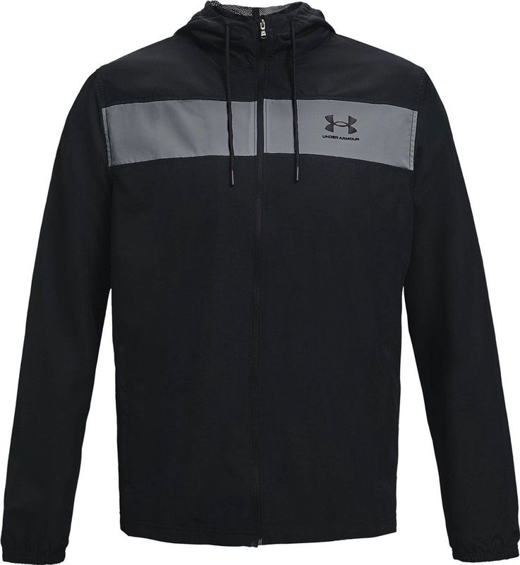 Under Armour - Sportstyle Windbreaker - Trainingsjas - Zwart - Polyester