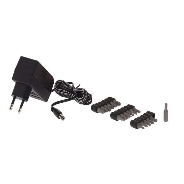 Visseuse 18 pièces avec batterie rechargeable