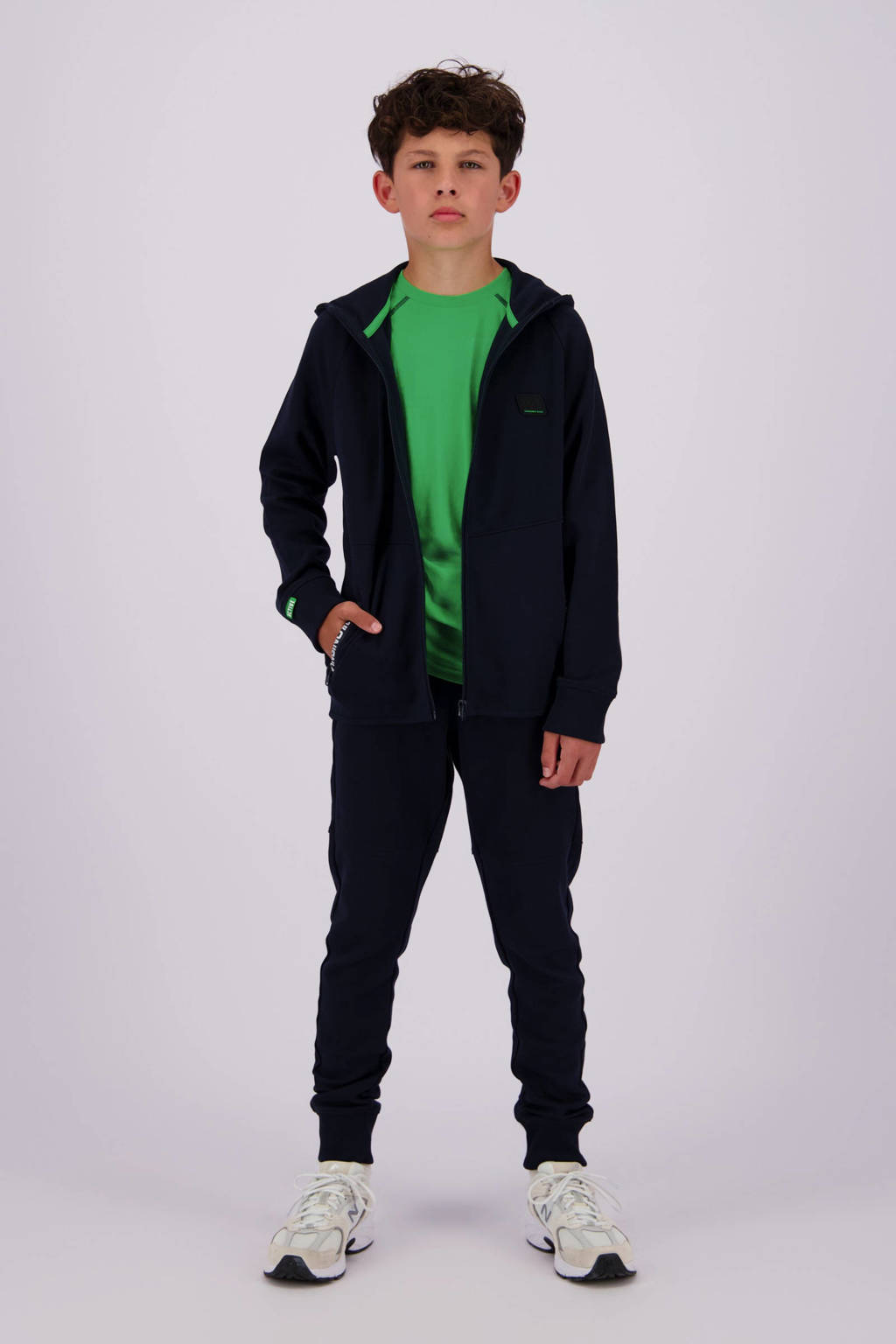 Vingino sweatvest Olympic diep donkerblauw
