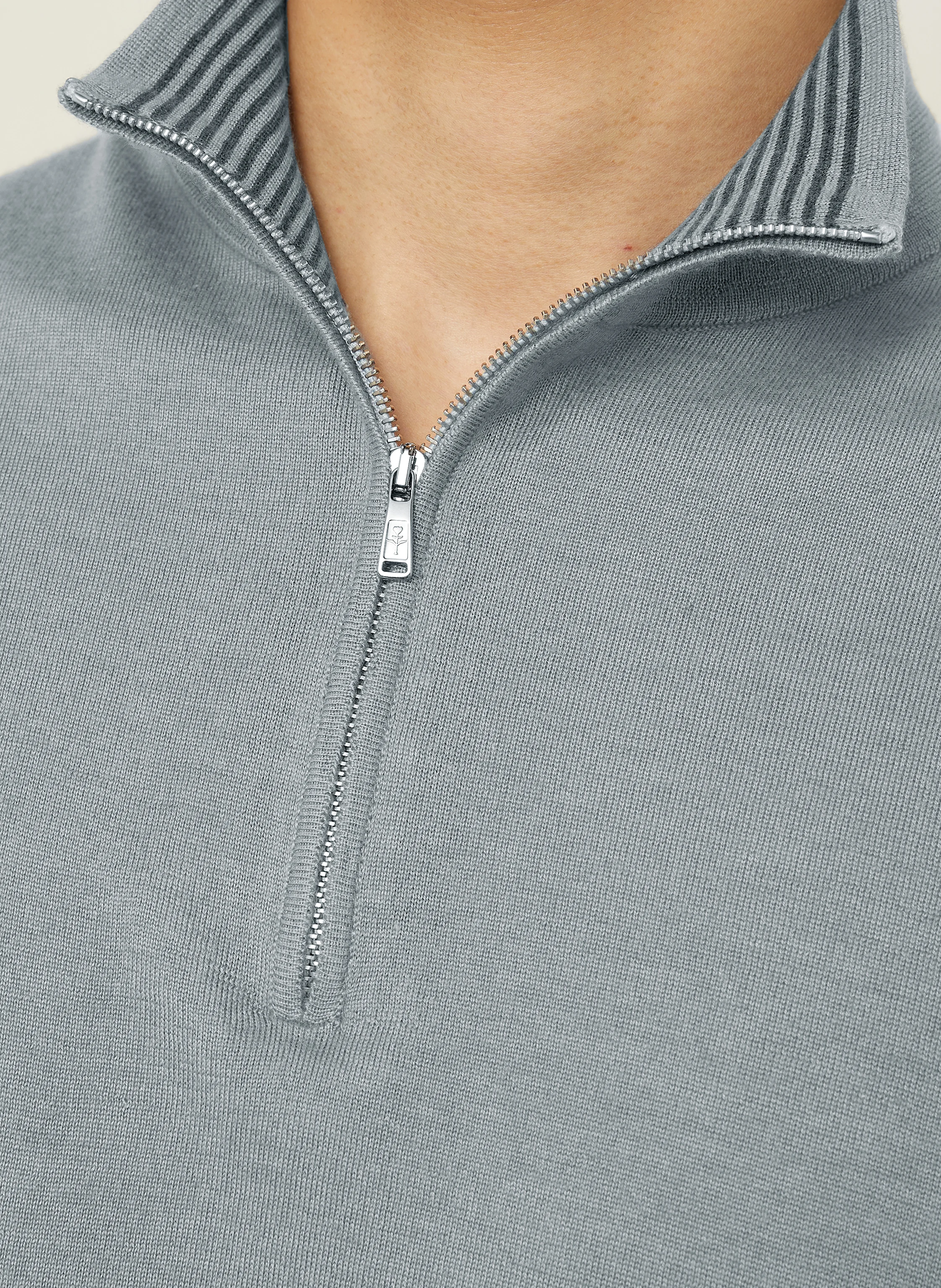 FIORONI Cashmere-Troyer mit Seide