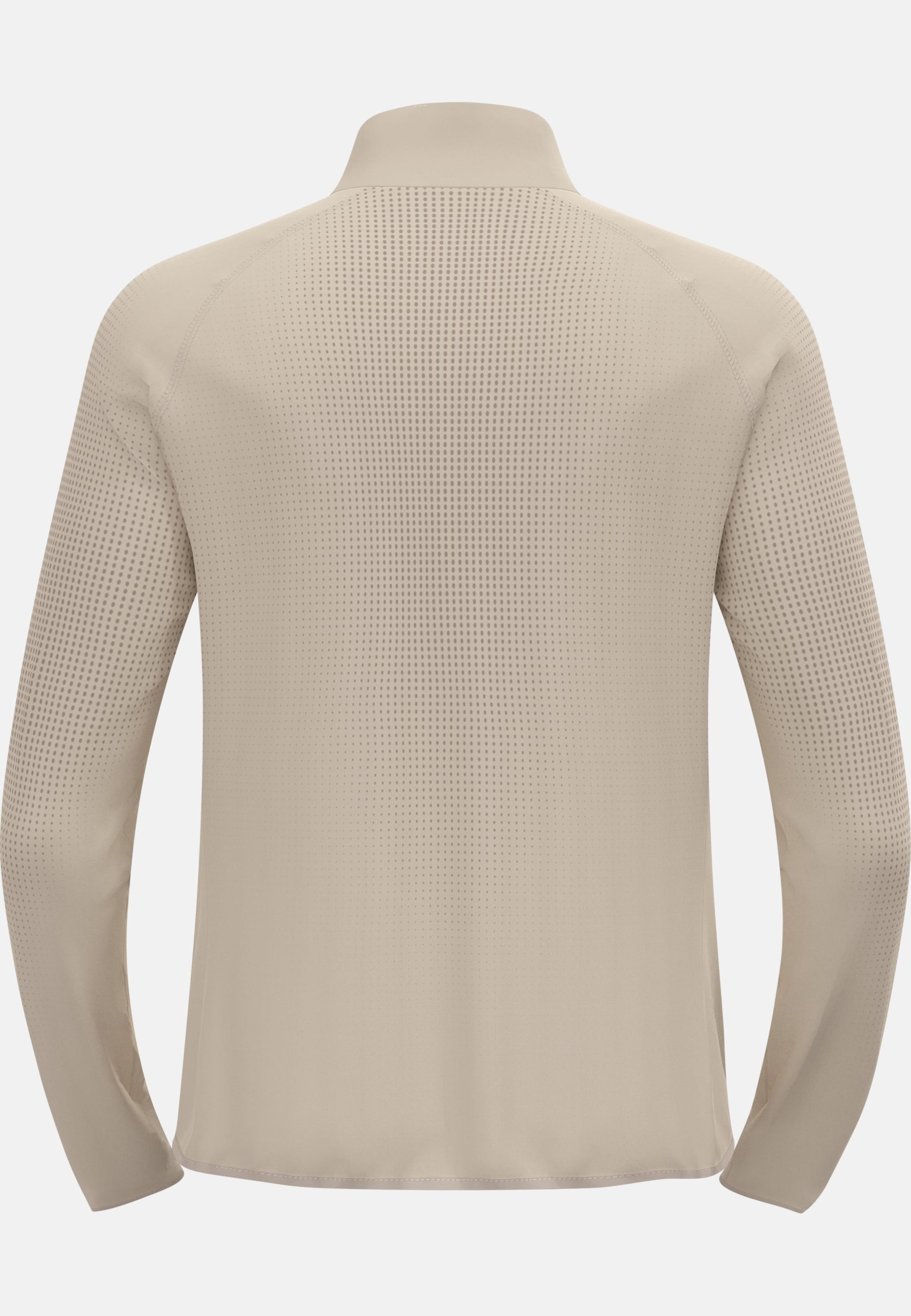 Zeroweight Warm Laufoberteil mit Halbreissverschluss 2.0 in silver cloud