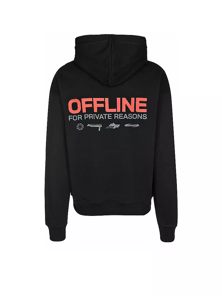 PEGADOR Kapuzensweater - Hoodie FURBER schwarz