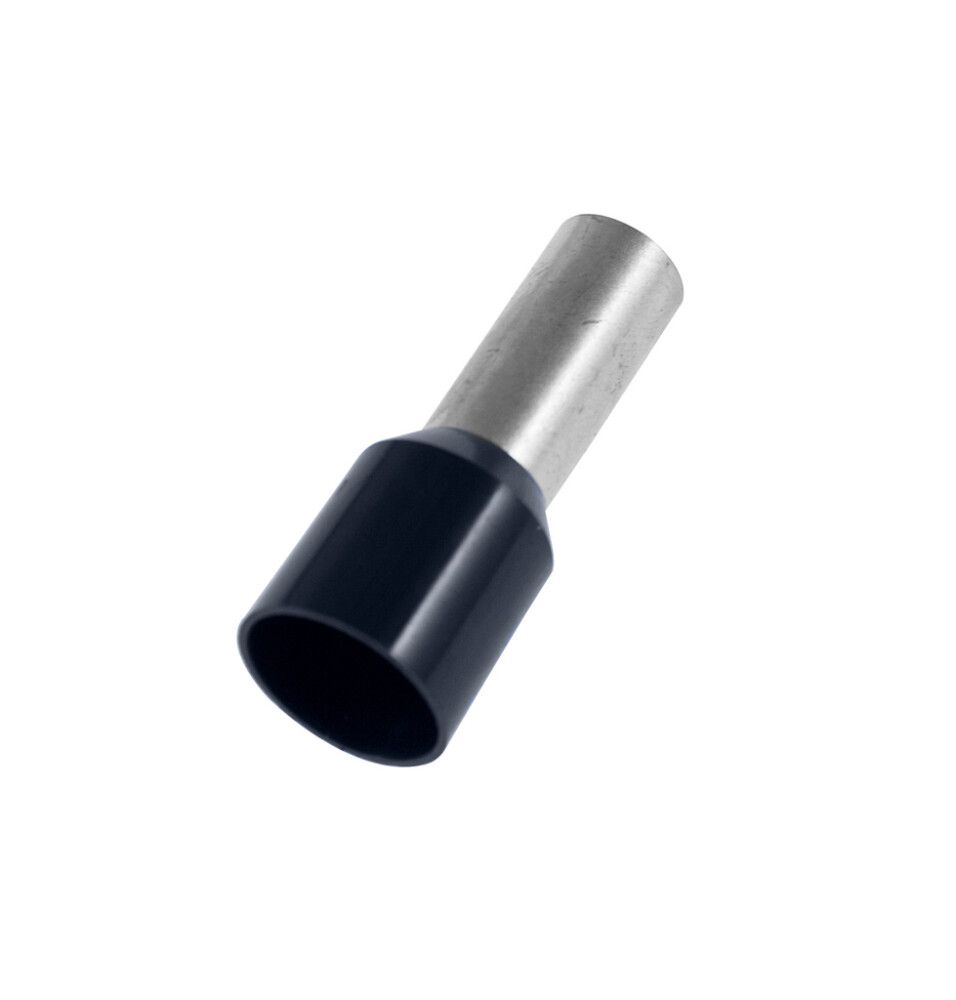 ENDEHYLSE ISOLERT 1.5MM2-8 SVART