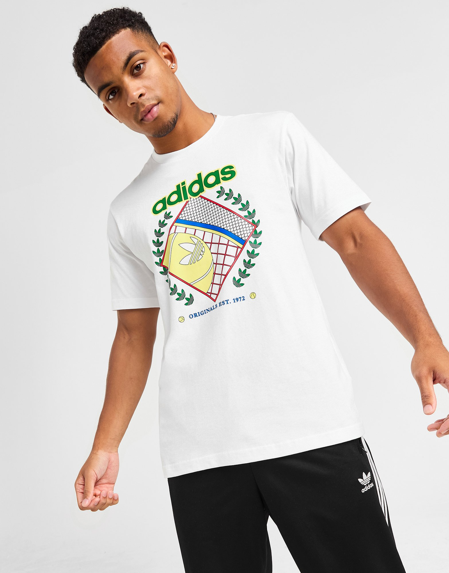 adidas Originals T-shirt Vintage Homme