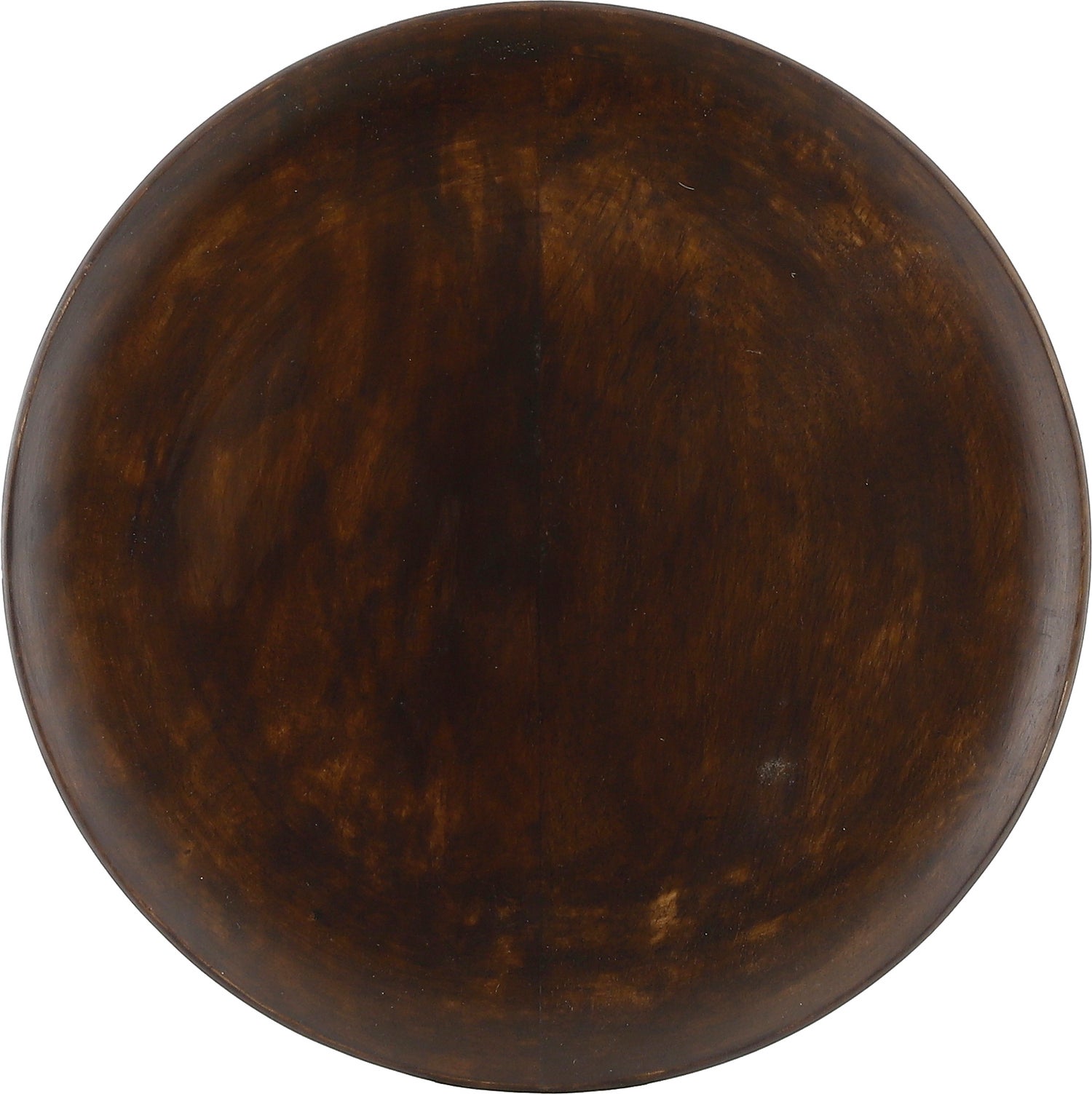 Mica Decorations bord Duko donkerbruin D 30 H 2 cm