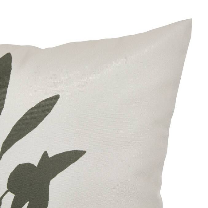 Housse de coussin d'extérieur carré TILEO Beige