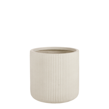 Bloempot Nuovo beige Ø 25 cm