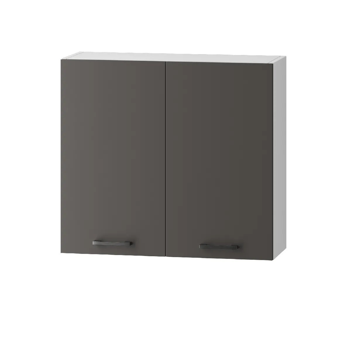 Pegane Cuisine Celia 5 éléments - Gris Mat/Chêne Artisan