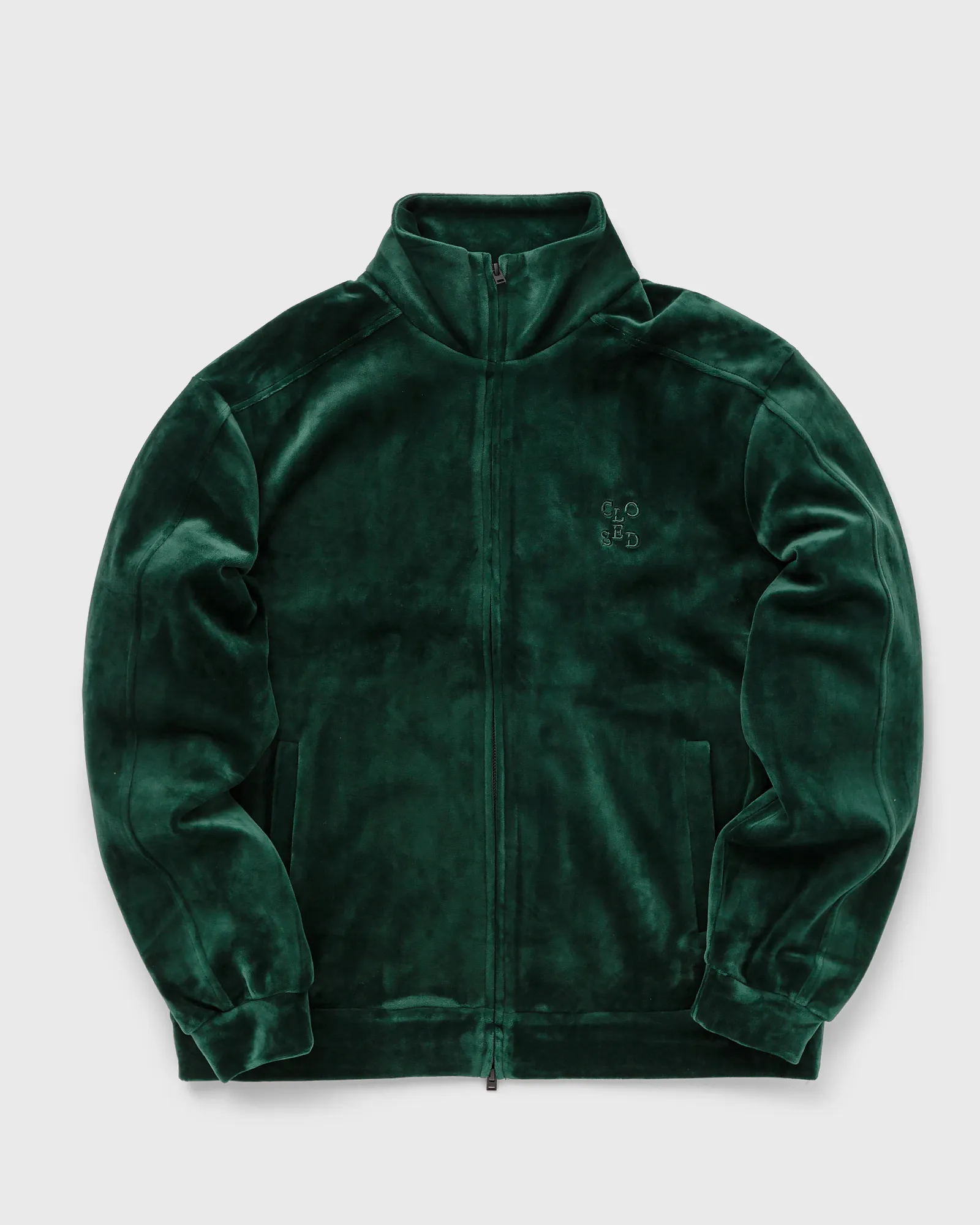 CLOSED TRACK TOP WITH WELT POCKETS