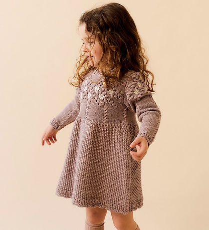 Lil' Atelier Kleid - Strick - NbfBrianna - Etherea