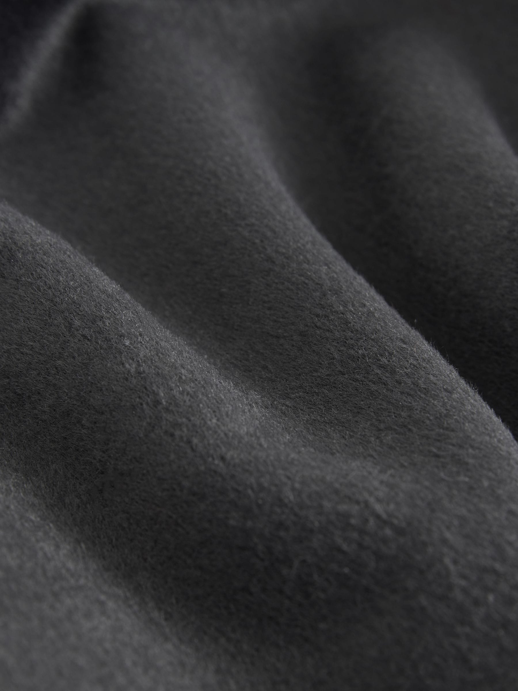 Grijs - Wrap Front Cape Poncho