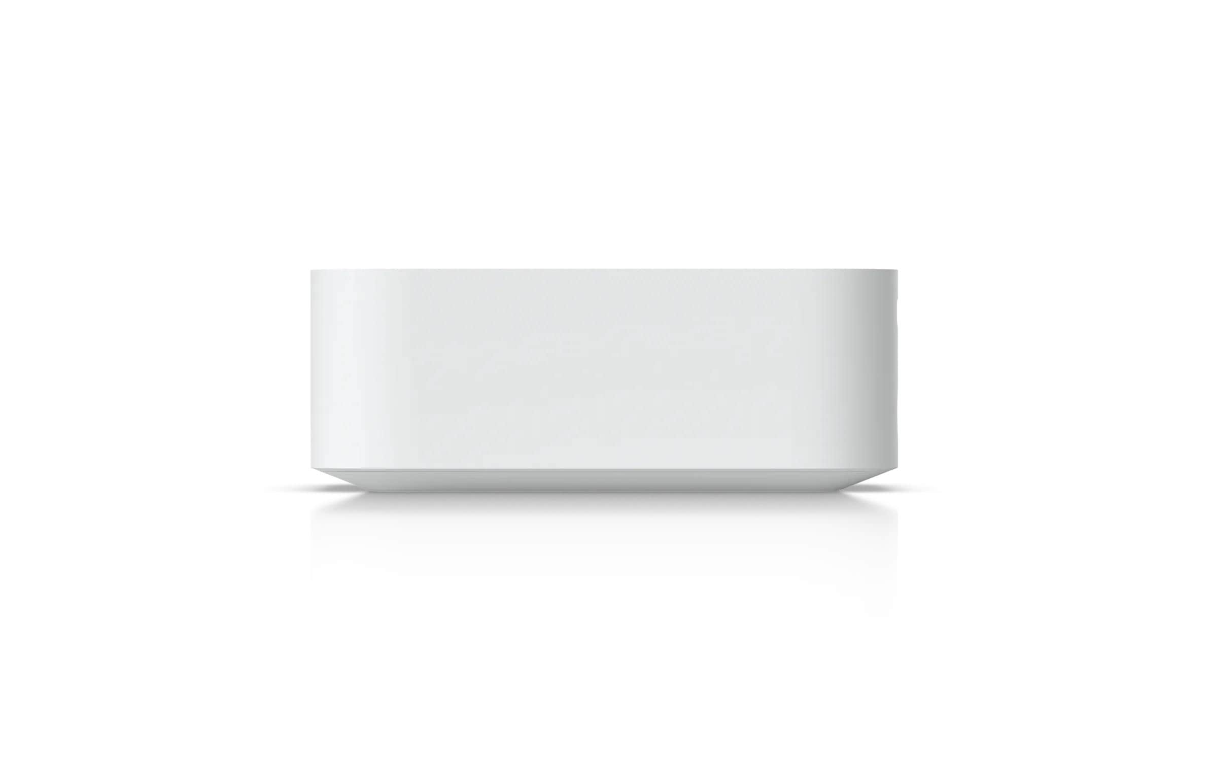 PoE Audio Port Weiss<br>Ein digitaler Audiostreamer mit ultrakompaktem, vielseitigem Design und einem intuitiven Steuerungssystem, das mehrere Musik-Streaming-Dienste und skalierbare Mehrzonen-Installationen unterstützt