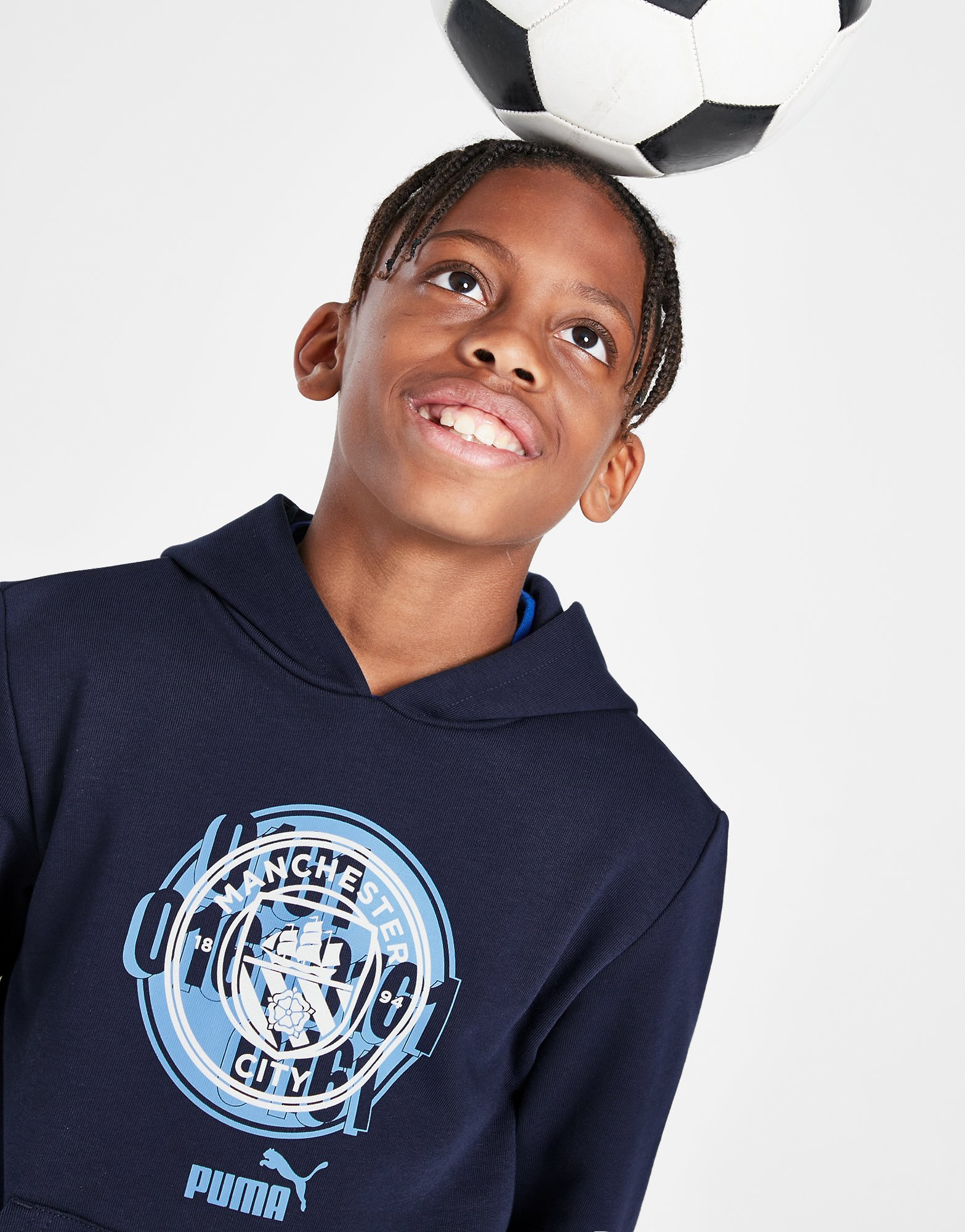 Puma Sweat à Capuche Manchester City FC Cult Junior