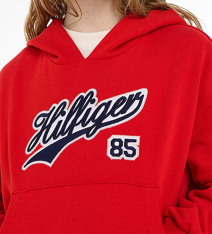 Tommy Hilfiger H?ttetr?je - Hilfiger Script - Fierce Red