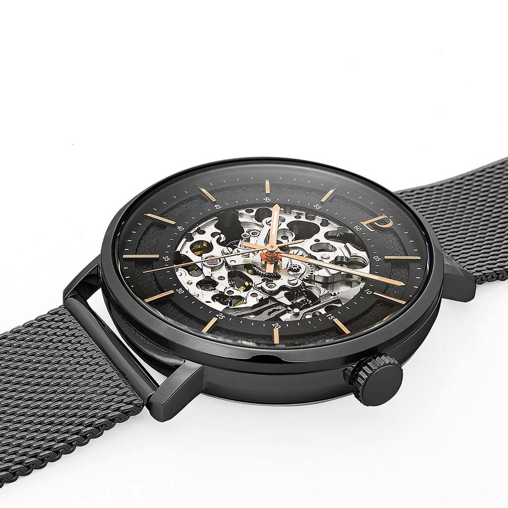 Montre Pierre Lannier Gaius Noir
