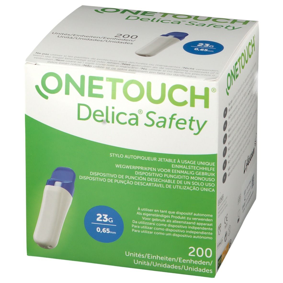 ONETOUCH® Delica® Safety Einmalstechhilfe 23