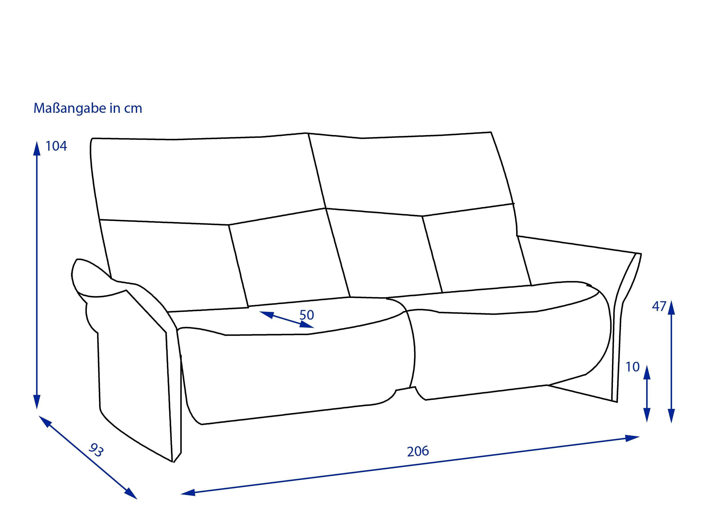 Sofa 3 Sitzer MONDO VARIA