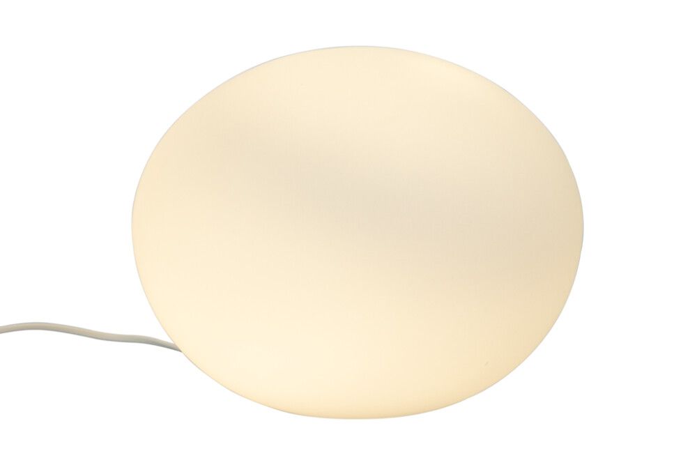 BORDLAMPE ANETA GLOBUS HVIT 40W E14