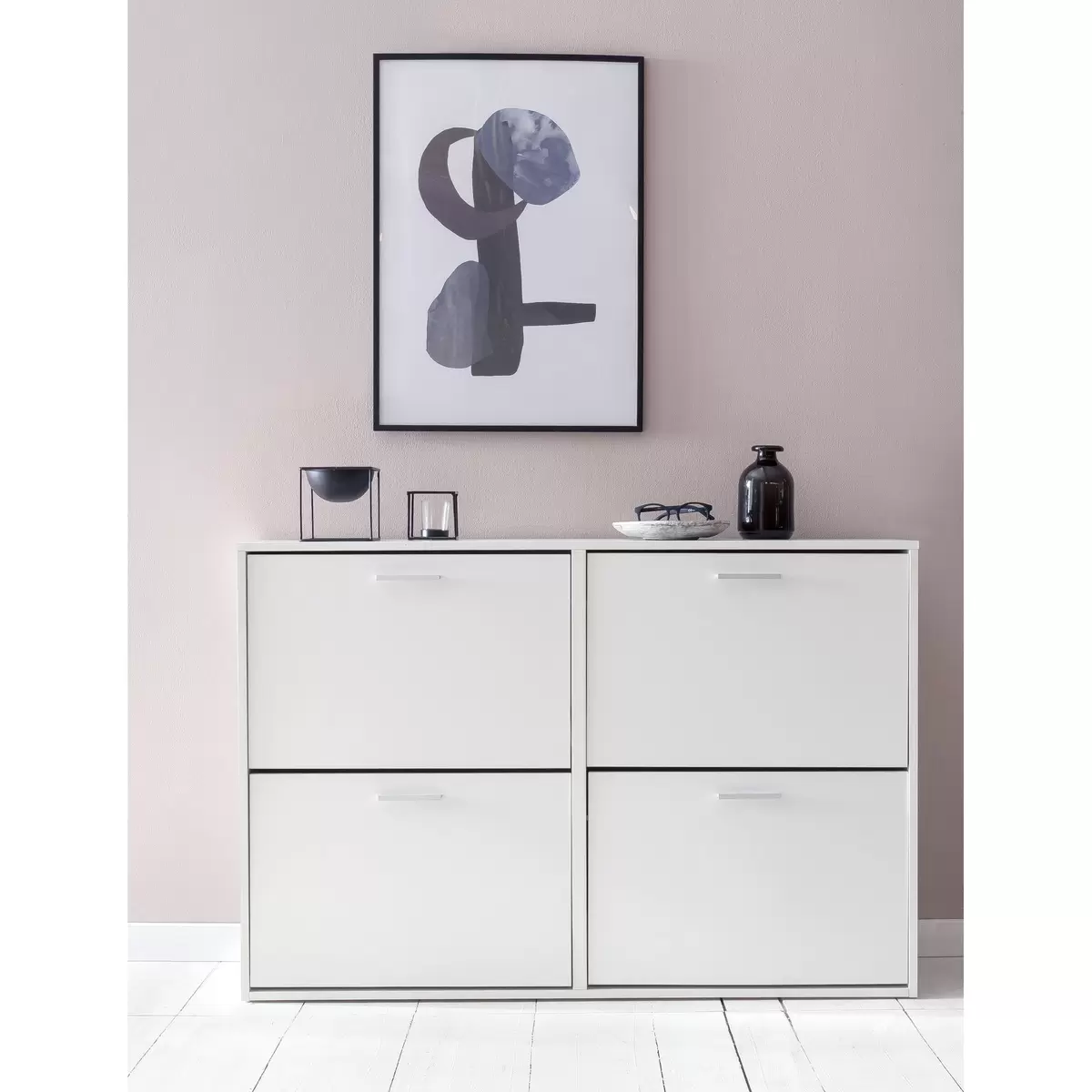 Schuhschrank Azueira weiss