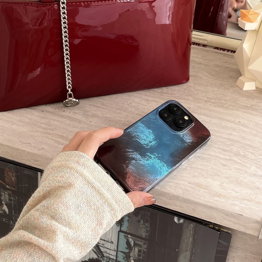 Vachie - Telefoonhoesje met printpaneel - iPhone 16 Pro Max / 16 Pro / 16 Plus / 16 / 15 Pro Max / 15 Pro / 15 Plus / 15 / 14 Pro Max / 14 Pro / 14 Plus / 14 / 13 Pro Max / 13 Pro / 13 / 13 Mini