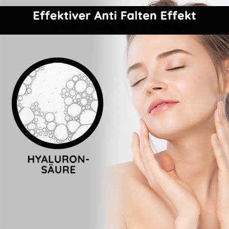 RAU Cosmetics Hyaluron Luxury Creme mit 23K Gold Tagespflege mit Aufpolsterungseffekt