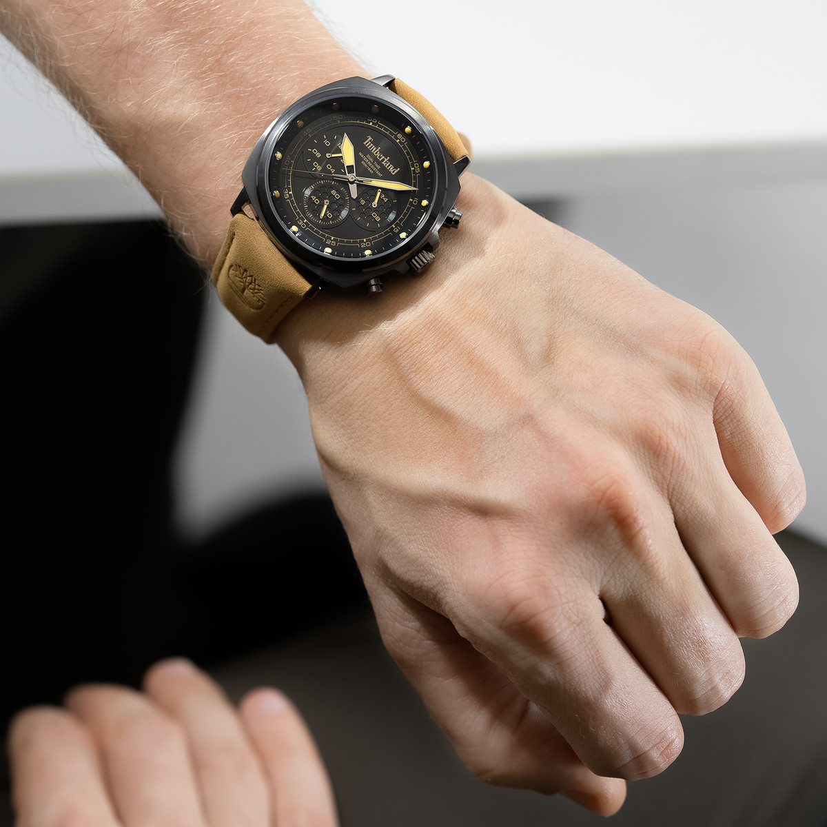 Montre TIMBERLAND Williston-small homme bracelet cuir marron