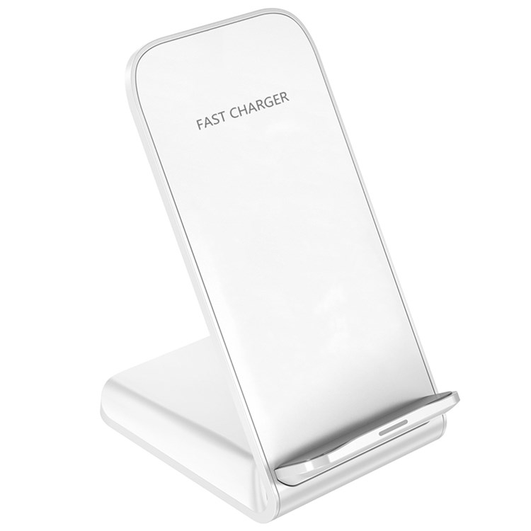 (15W) Qi Wireless Charger Induktionsladegerät Ladestation - Weiss