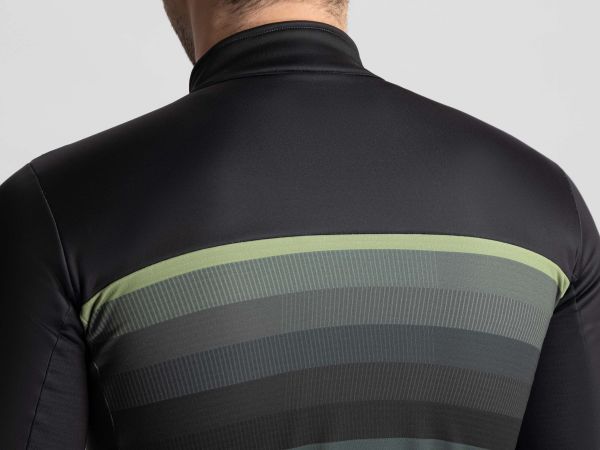 Rogelli Hero II Vinterjakke, Black/Green